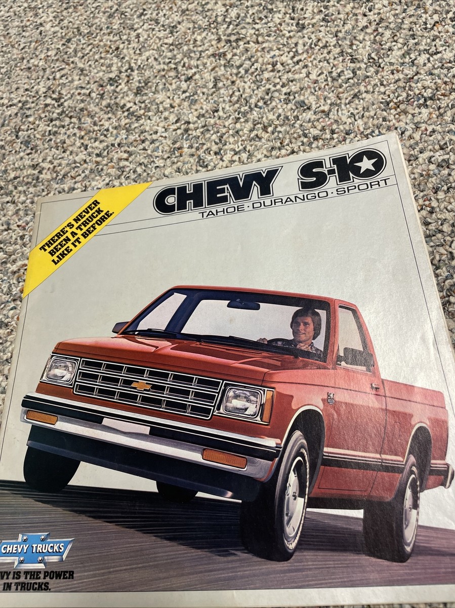 1981 Chevy S-10 Brochure | eBay
