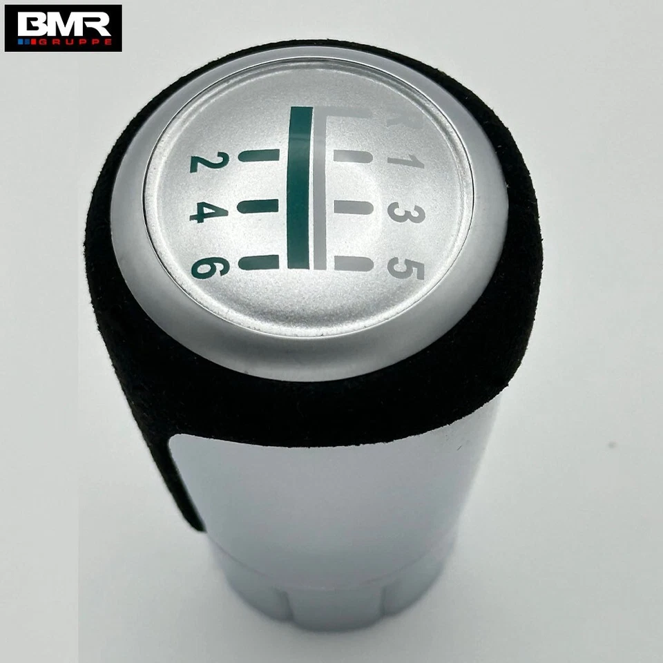Perilla de cambio MP Alcantara 6 velocidades para BMW M3 M5 E46 E92 E90 E82 E60 E39 E36 ZM Foto 2 de 4