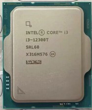 12gen Intel Core i3-12300T CPU 4 cores 2.3GHz 12MB LGA 1700 processor