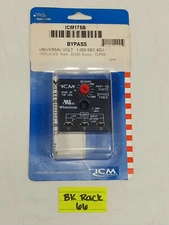 ICM Controls ICM175B Bypass Timer Relay, 10-1,000 Seconds Adjustable, 18-240 VAC