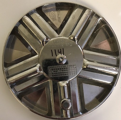 ONE USED LEXANI TEZZEN2 RWD LUXURY WHEELS CENTER CHROME CAP 1141 - Picture 4 of 4