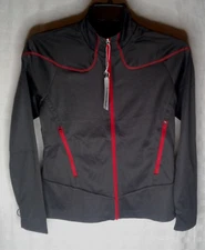 North End Sport Carbon Gray/Red  Full Zip Jacket Ladies  M