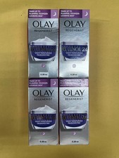 4 New Olay Regenerist Retinol 24 Night Moisturizer - 0.28oz Each Box Exp. 01/26