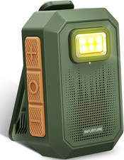 Wearable Bluetooth Speaker IP67 Waterproof Clip on Speaker, Mini Bluetooth Speak