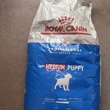 Royal Canin Professional Medium Puppy Dry Food. 18kg Damaged Bag. Free P&P 3.28 per kilo
