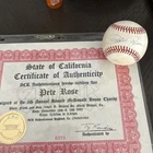 Pete Rose Signed Baseball COA 5th Annual Ronald McDonald House Charity
