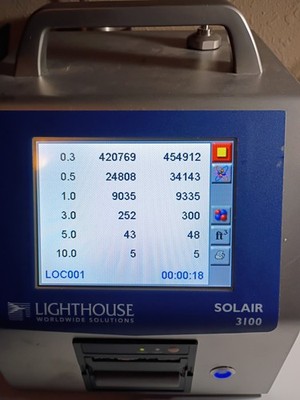 Lighthouse Solair 3100 Portable Particle Counter MPN 402999450-1