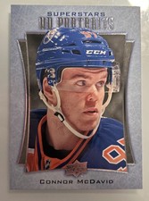 2016-17 UD Hockey Series 1 UD Superstars Portraits #P-53 Connor McDavid