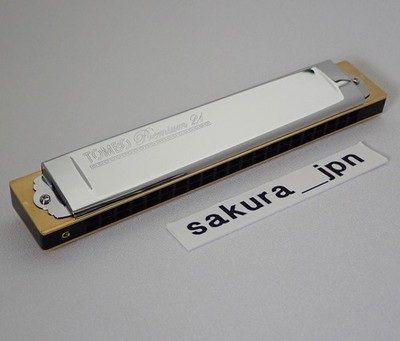 Tombo 3521 G key Double tone Harmonica Premium 21 holes No.3521 | eBay