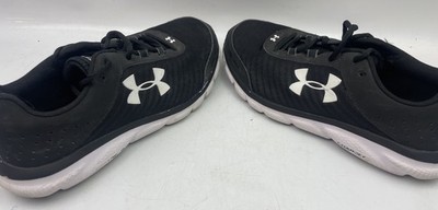   Under Armour Charged Assert 10 BLACK Sneakers Men / Mens Shoes Size - 9  