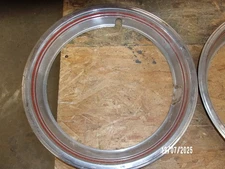 1980-89 FORD F150 TRUCK 15" ~RED LINE~ WHEEL TRIM BEAUTY RINGS ~6 Quanity of SIX