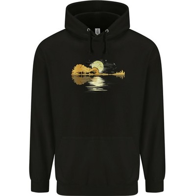 Gitarre Reflexion Gitarrist Bass Akustisch Kinder Kapuzenpullover