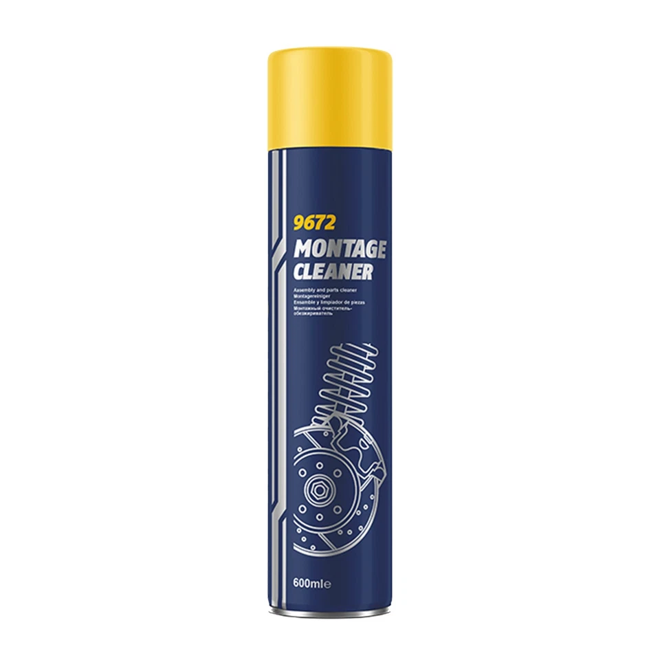 24x 600ml MANNOL 9672 Montage Cleaner Spray, Bremsenreiniger, Universalreiniger - Bild 2 von 3
