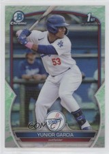 2023 Bowman Chrome Prospects Lunar Glow Refractor Yunior Garcia #BCP-142 0s9t