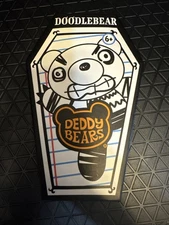 Deddy Bears Doodlebear Coffin 5" Plush Stuffed Toy Doll Figure Series 3