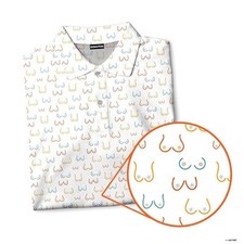 Funny Breast - Funny Golf Polo Shirt - Professional Golf Polo for Men/Women