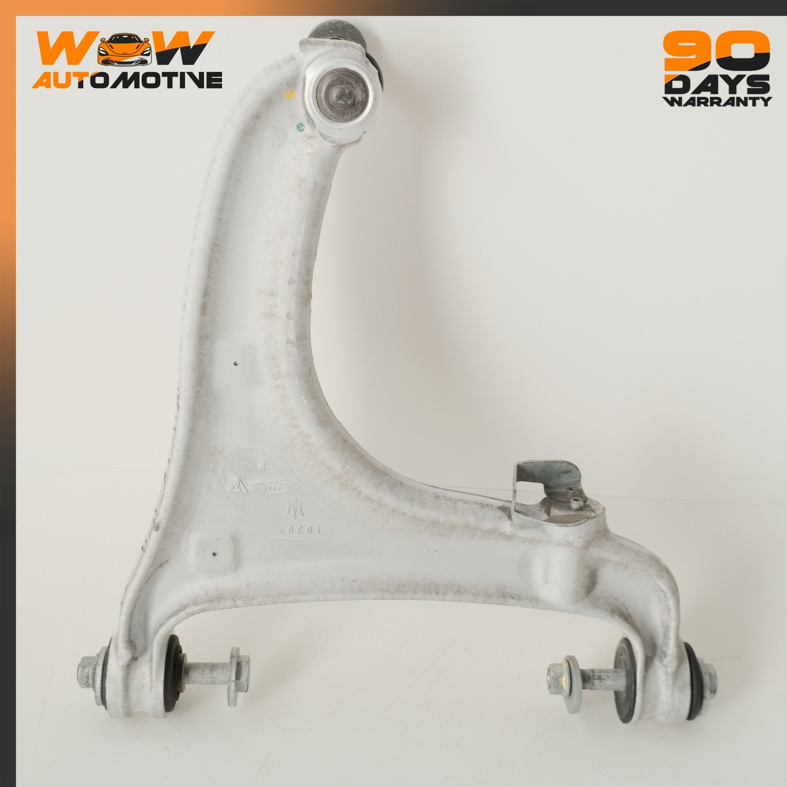 08-19 MASERATI GRANTURISMO S REAR LEFT DRIVER SIDE LOWER CONTROL ARM OEM
