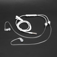 Air Tube Earphone Earbuds Wired Headphones W/HandFree Microphone For Samsun QHDJ