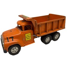 SCARCE Vintage 1957 Tonka BIG MIKE DUAL HYDRAULIC DUMP TRUCK