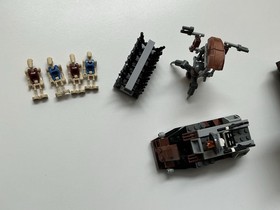 LEGO Star Wars Trade Federation MTT 7662, 100% Complete w/ Instructions Minifigs