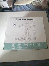 Smart AI Recognition Bird Feeder Solar Charging Waterproof Ultra Wide HD Res. 