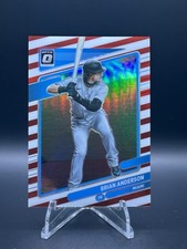 2021 Donruss Optic Brian Anderson Freedom /45 #39 Miami Marlins