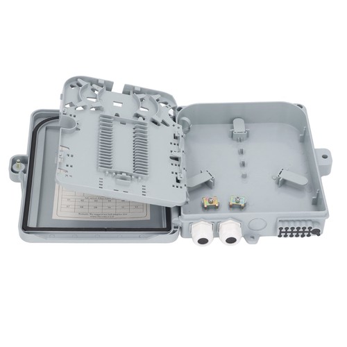 Optical Distribution Box Easy Wiring 12 Core Simple Installation Optical - Photo 6/12