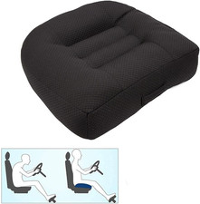Car Booster Seat Cushion Heightening Height Boost Mat, Breathable Mesh Portable