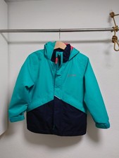 Vaude Regenjacke Windjacke Kinder 104 grün, wasserdicht winddicht