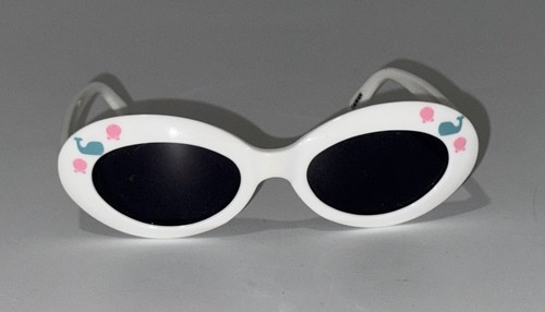 Janie And Jack Little Beachcomber Sunglasses White Whale Seashell 0 2 Years