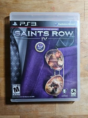 Saints Row IV Commander In Chief Edition For PS3 Complete CIB Tested Free Ship