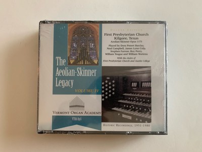 Aeolian-Skinner Legacy Vol 4. Deluxe Edition New/Sealed