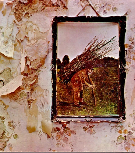 LED ZEPPELIN on LP  " UNTITLED " hard rock rock