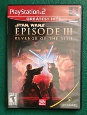 Star Wars Episode III Revenge of the Sith Sony PlayStation 2 PS2 Greatest HitCIB
