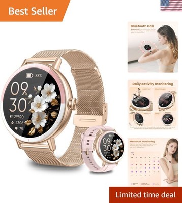 Elegant Women's Fitness Tracker Smart Watch - 100+ Sport Modes & Health Monitor