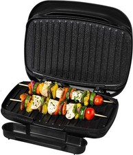 Salter Kuro Health Grill 1000W Smokeless Electric Griddle with Non Stick Plates