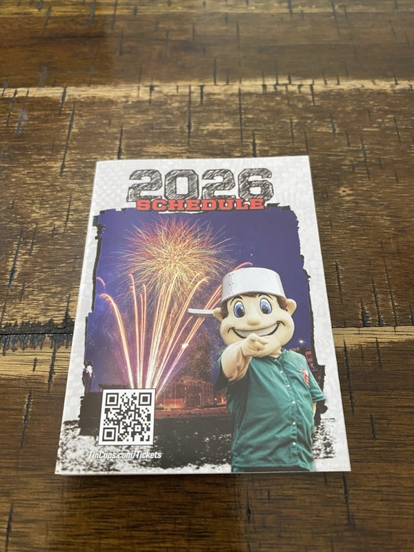 Ft Wayne TinCaps 2026 Midwest League Pocket Schedule 