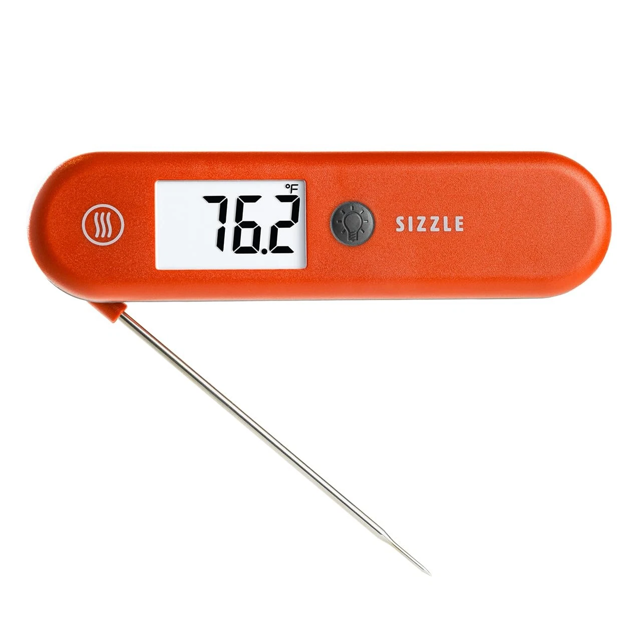 SIZZLE Digital Meat Thermometer – Instant Read in 2 Seconds, Waterproof, Fold...