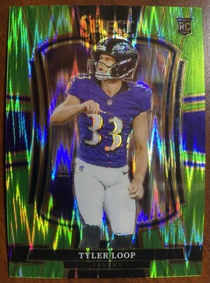 2025 Panini Select TYLER LOOP #161 Premier NEON GREEN SHOCK PRIZM /699 Rookie RC