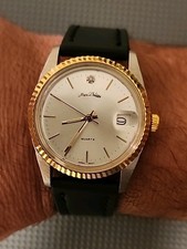 Men's Marc Philippe Date Quartz Watch! New Battery & Silicone Band!