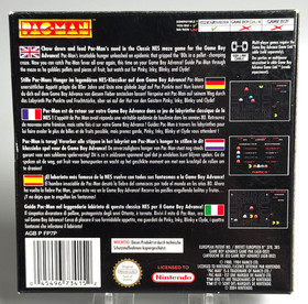 [PAS DE JEU] Bo&icirc;te + notices Pac-Man NES Classics Nintendo Game Boy Advance GBA