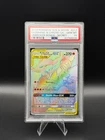 2019 Reshiram & Charizard GX Secret Rainbow Rare Card 217/214  PSA 10