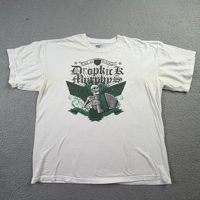 Dropkick Murphys St Patricks Day Shirt Mens XL Live on Lansdowne Skeleton