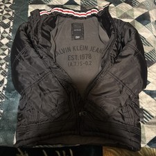 Calvin Klein Boy  s Black Winter Jacket Size Medium 10-12 send an offer