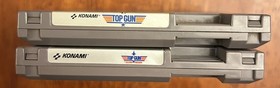 Top Gun y Top Gun 2 The Second Mission NES Nintendo Lote Probado Aut&eacute;ntico
