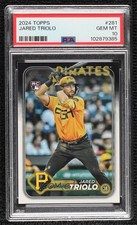 2024 Topps Series 1 Jared Triolo #281 PSA 10 GEM MT 1c7