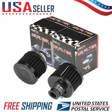 Universal Air Filter 12mm Breather For Car Motorcycle Turbo Vent Crankcase