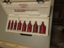 The Real McCoy Hole Saw Kit. BY MORRIS LOCKCSMITH 12 PC