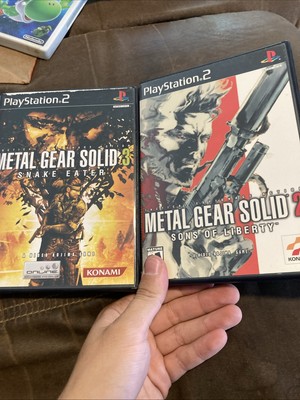 Metal Gear Solid 2: Sons Of Liberty +  3: Snake Eater (Sony PlayStation 2, 2004)