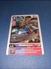 Dinobeemon ex3 061 Digimon Card